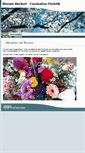 Mobile Screenshot of blumen-meckert.de